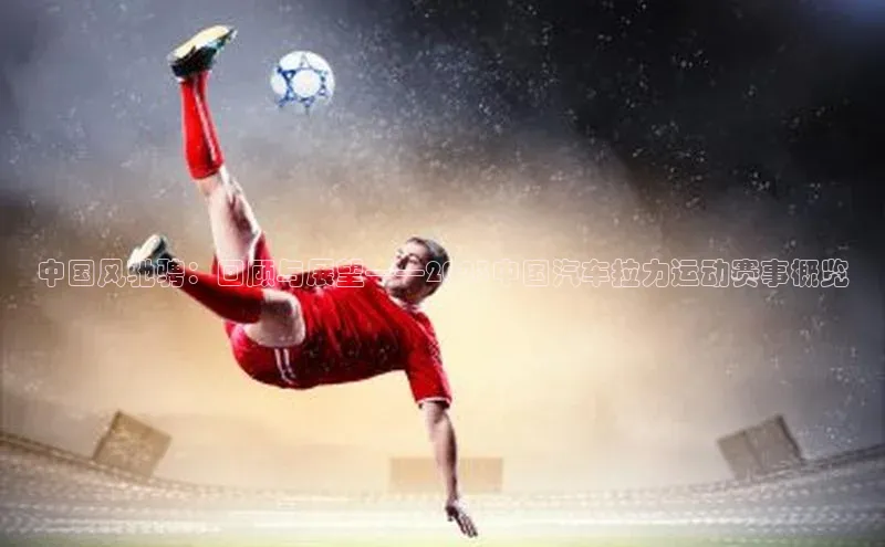 中国风驰骋：回顾与展望——2023中国汽车拉力运动赛事概览